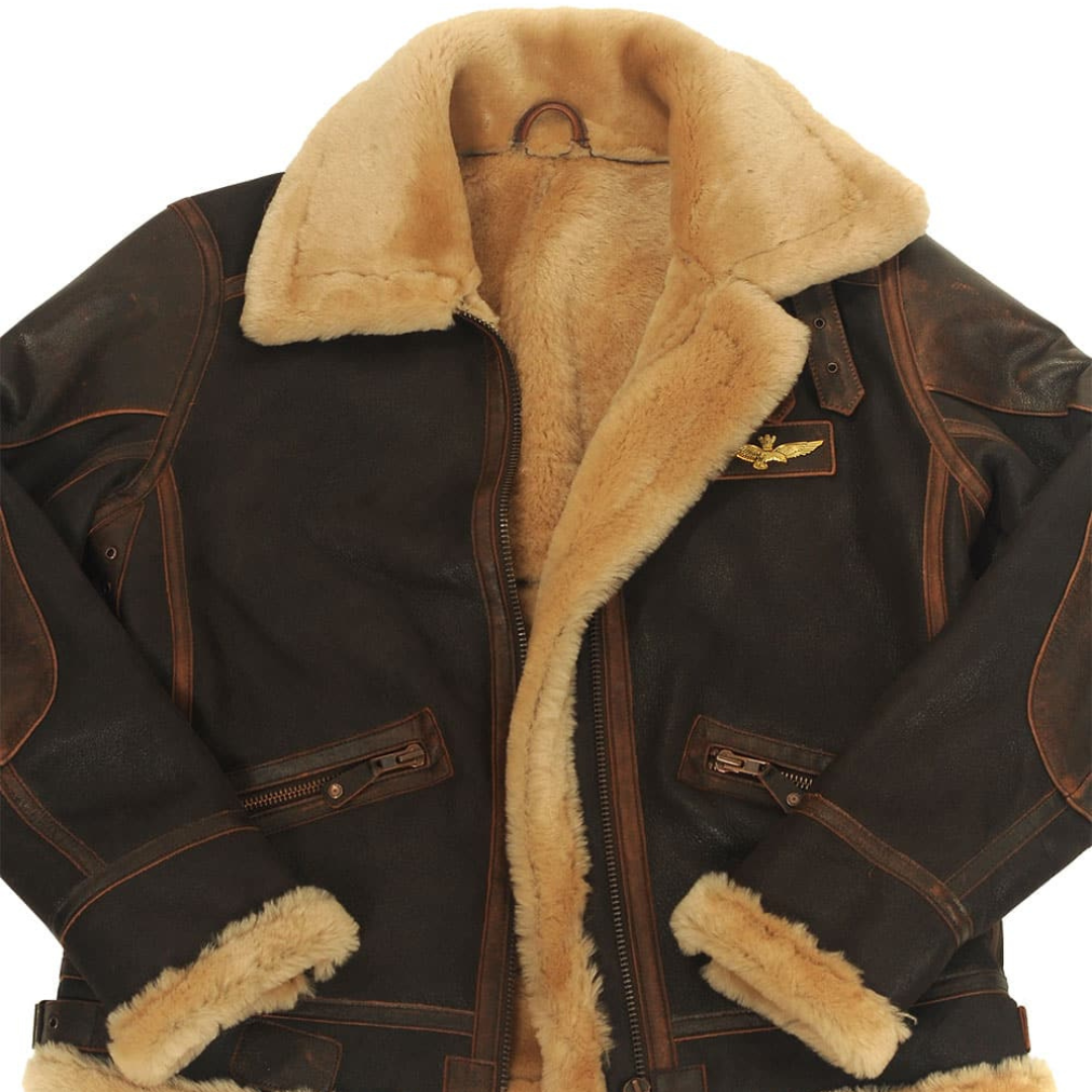 Savrani™ | Chaqueta aviador abrigada