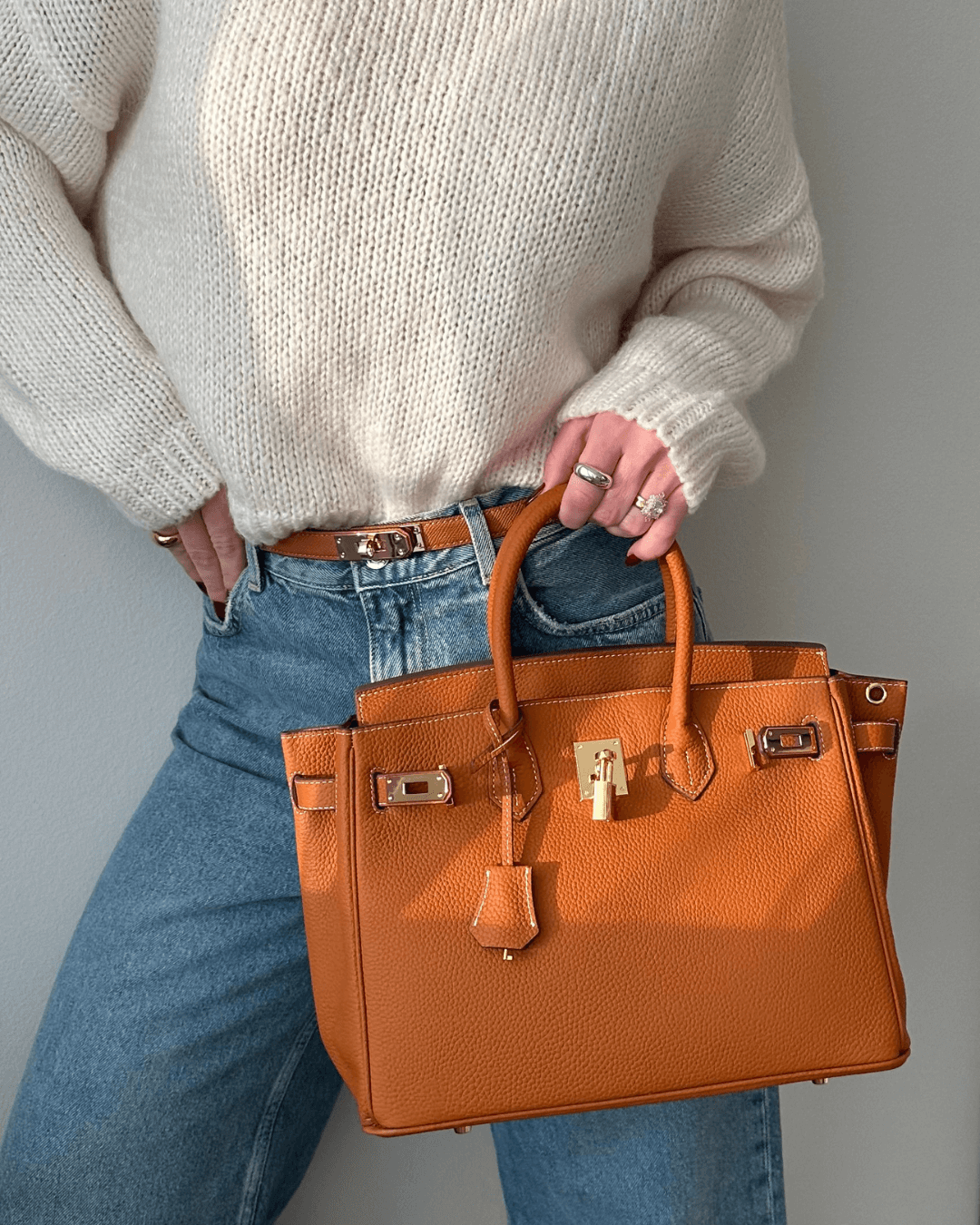 Laluna® | Bolso de piel de lujo discreto