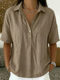 Van Delft Mode® | Blusa con cuello y detalle de botones (¡OFERTA TEMPORAL: 2 por 1!)