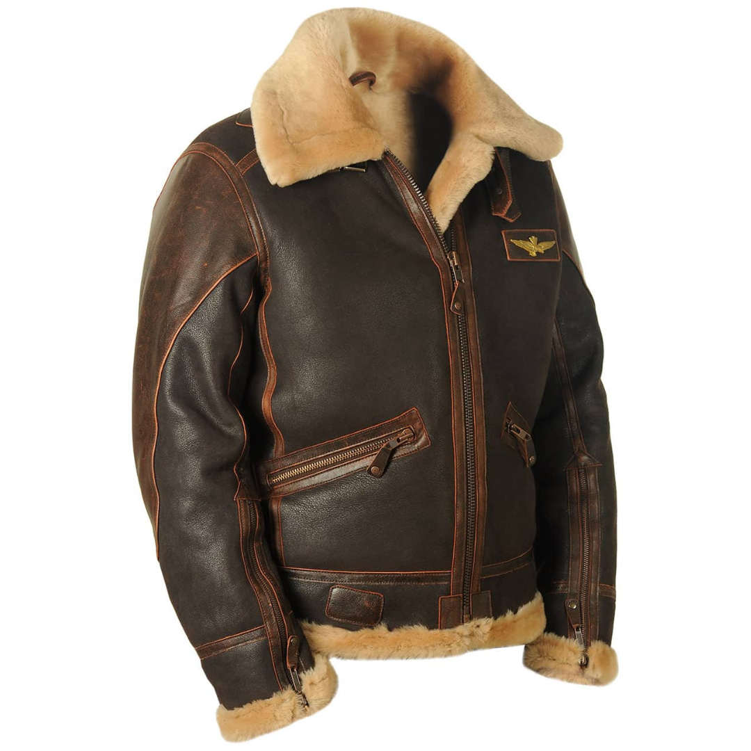 Savrani™ | Chaqueta aviador abrigada