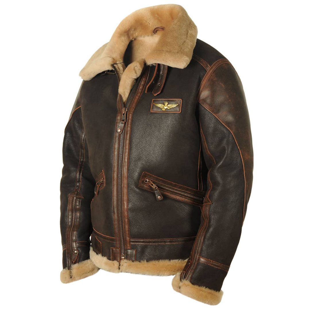 Savrani™ | Chaqueta aviador abrigada