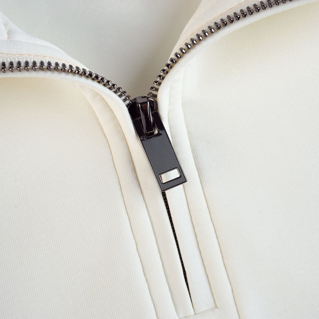 CozySpacer | Sudadera con medio cremallera