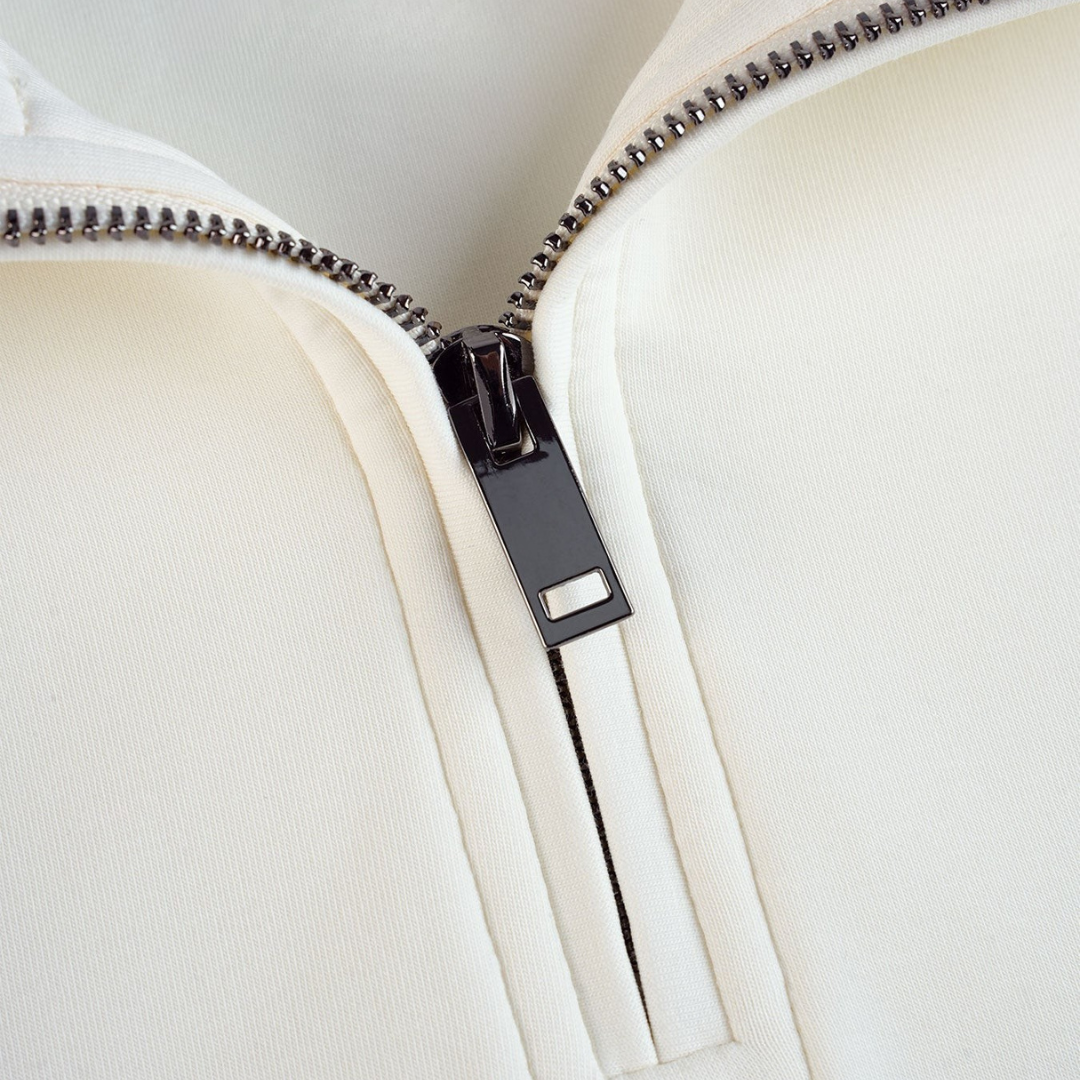 CozySpacer | Sudadera con medio cremallera