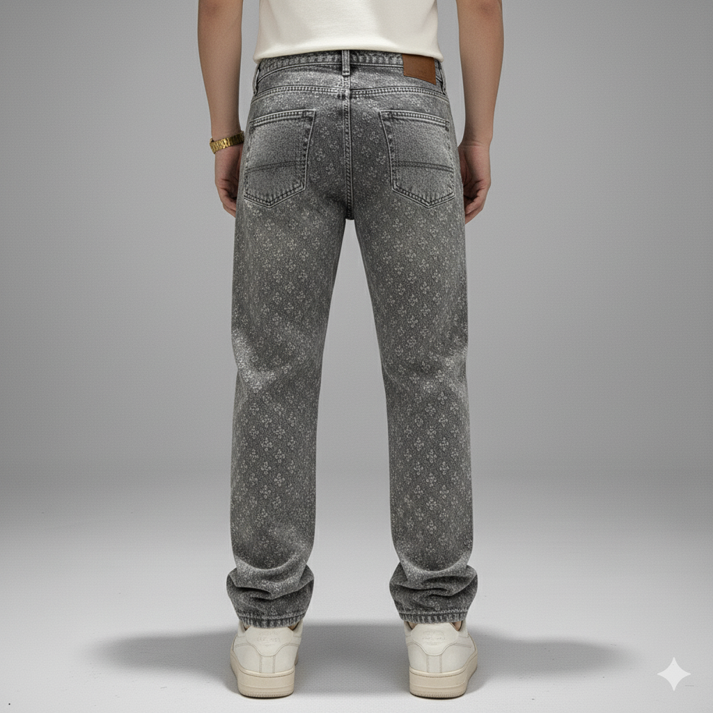 Vaqueros Jacquard Denim