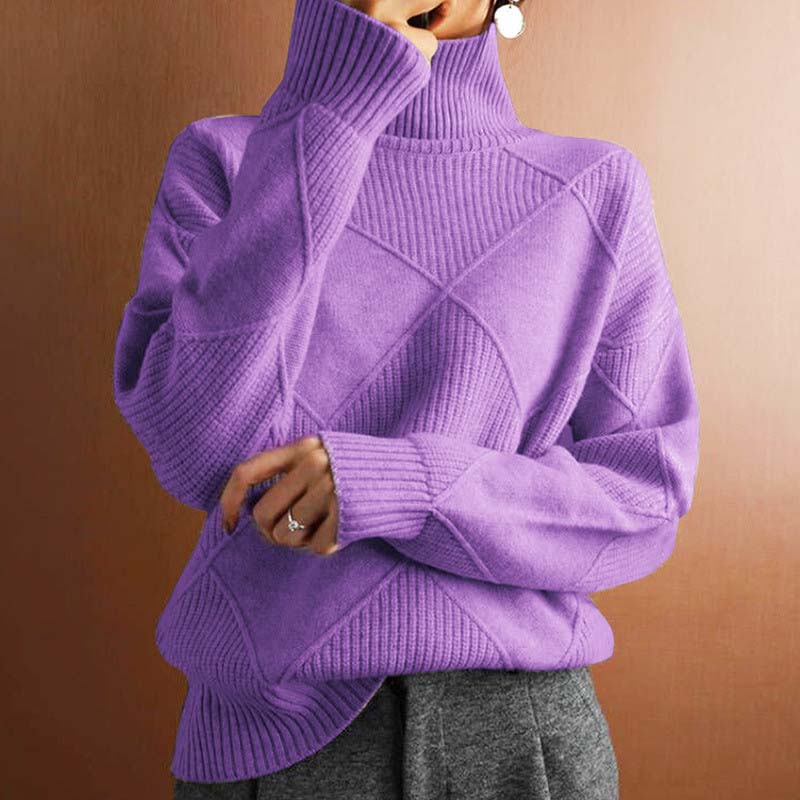 Talbot™ | Jersey de cuello alto con textura