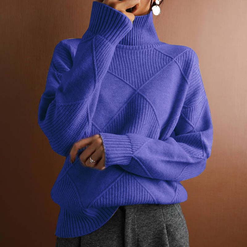 Talbot™ | Jersey de cuello alto con textura