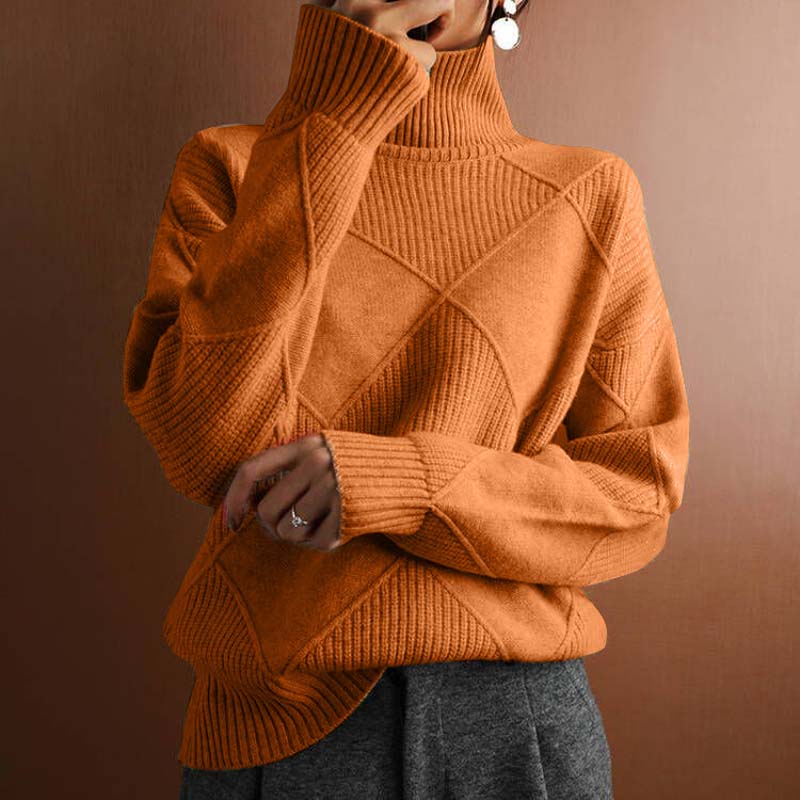 Talbot™ | Jersey de cuello alto con textura