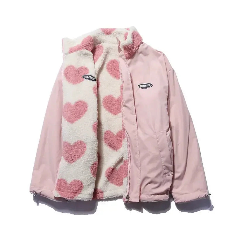Katharina™ | Chaqueta reversible con corazones