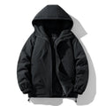 Chaqueta HoodedShield™ – Abrigo con Capucha y Cremallera