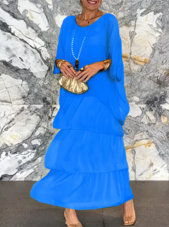 Lara | Elegante vestido largo y fluido