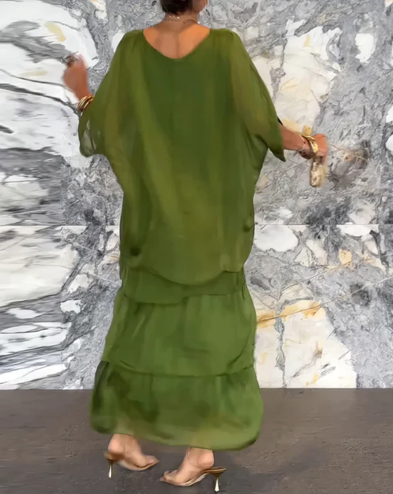 Lara | Elegante vestido largo y fluido