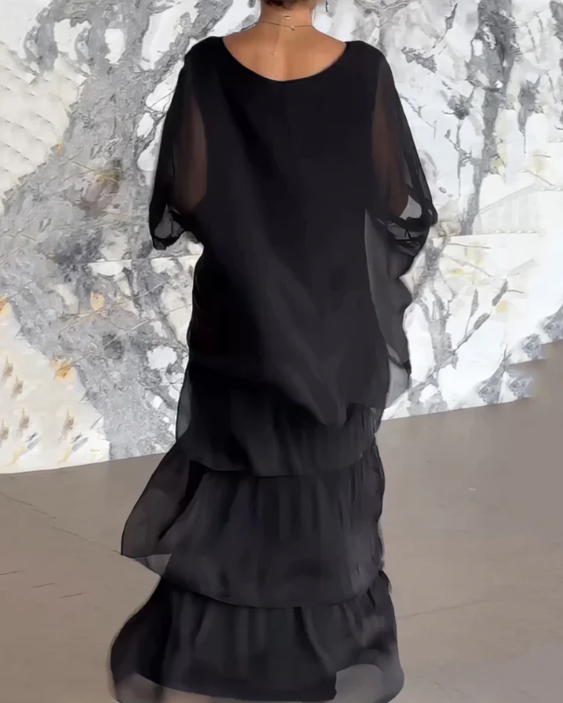 Lara | Elegante vestido largo y fluido