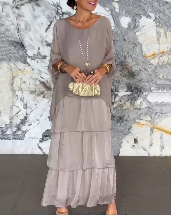 Lara | Elegante vestido largo y fluido