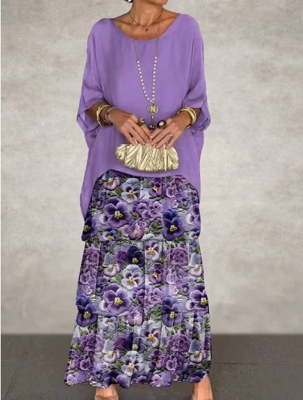 Lara | Elegante vestido largo y fluido