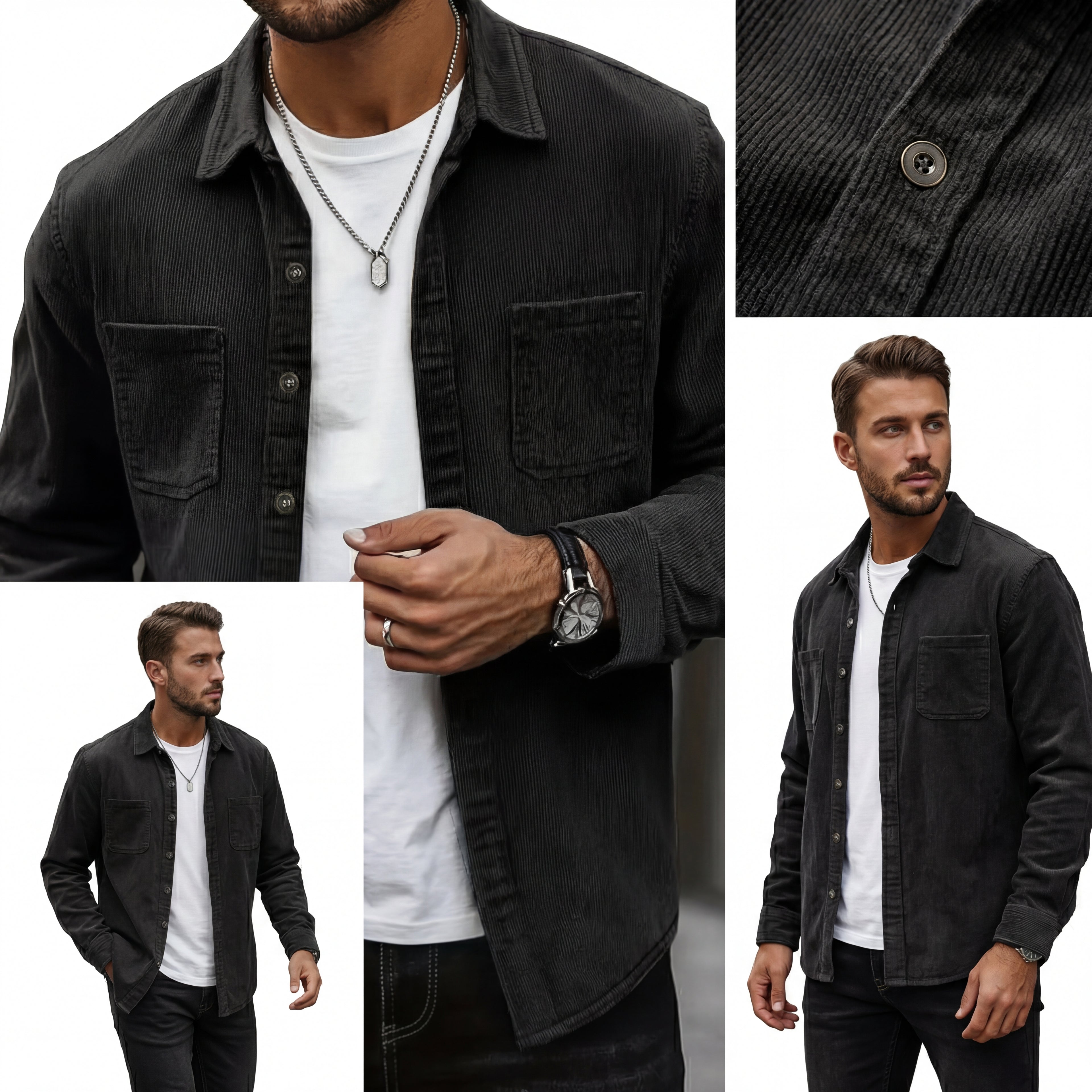HERZ STIL | Chaquetas de pana para hombre