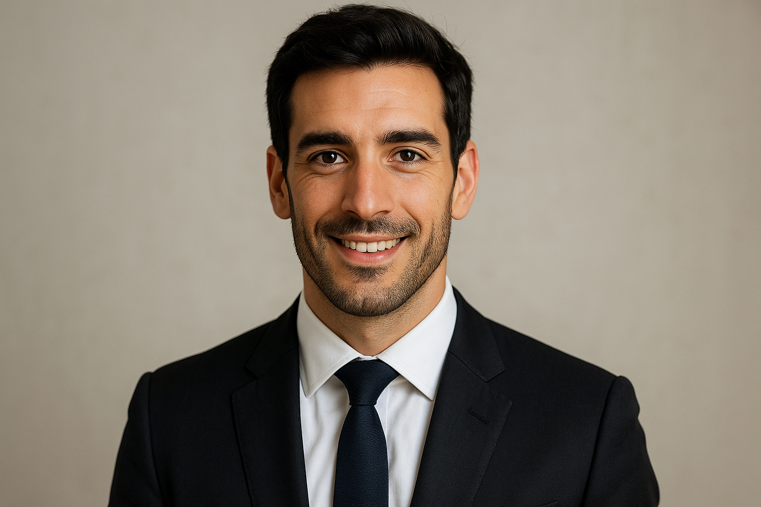 hazme una foto de perfil de un chico alto moreno español