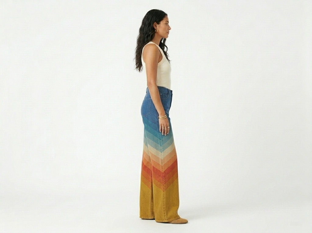 Lea™ | Pantalón Retro Zigzag Elegante