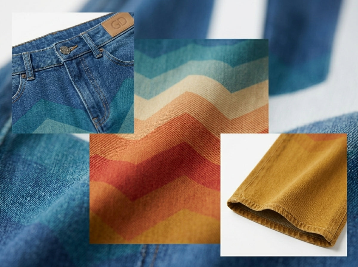 Lea™ | Pantalón Retro Zigzag Elegante