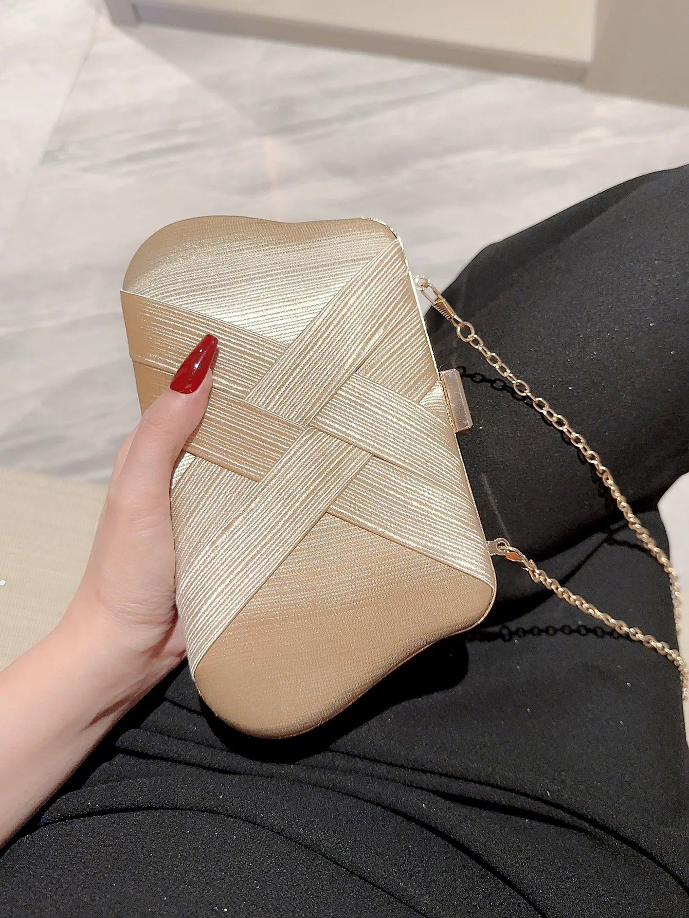 Elena™ Clutch Elegante de Ceremonia
