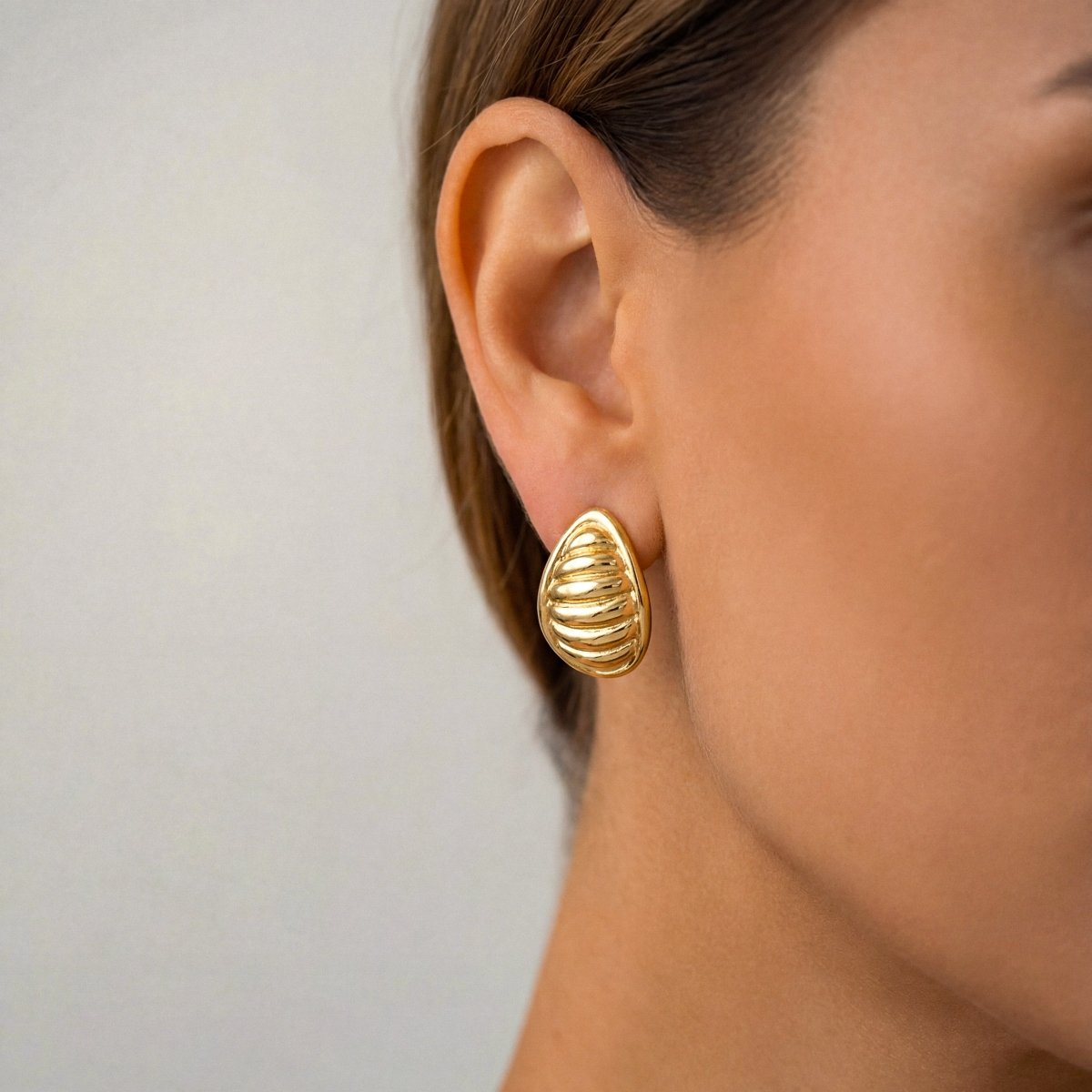 Pendientes Gota Óvalo