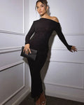 Moa™ | Vestido largo brillante